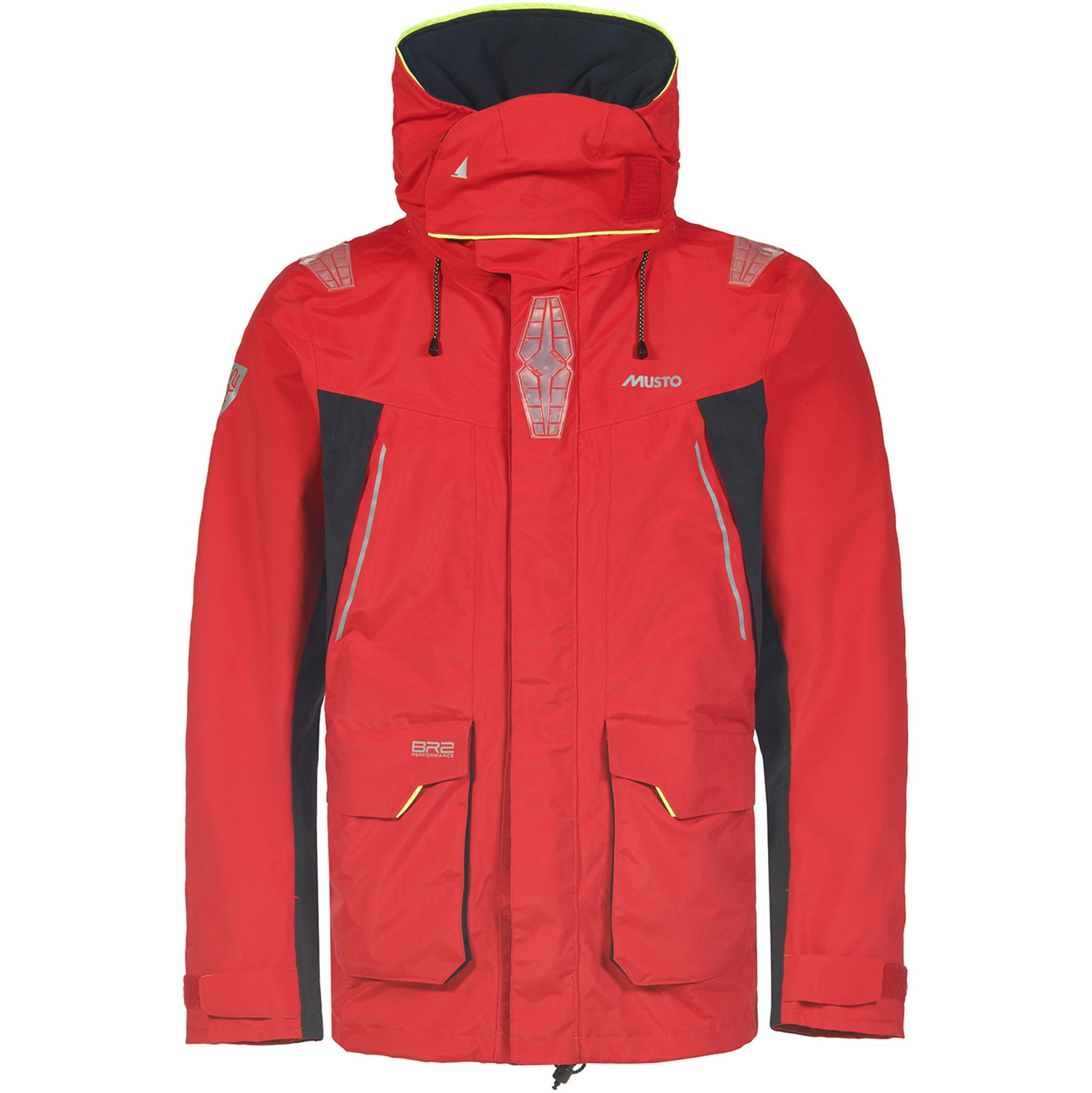 2026 Musto Herr BR2 Offshorejacka & Salopette Seglingsdräkt - True Red
